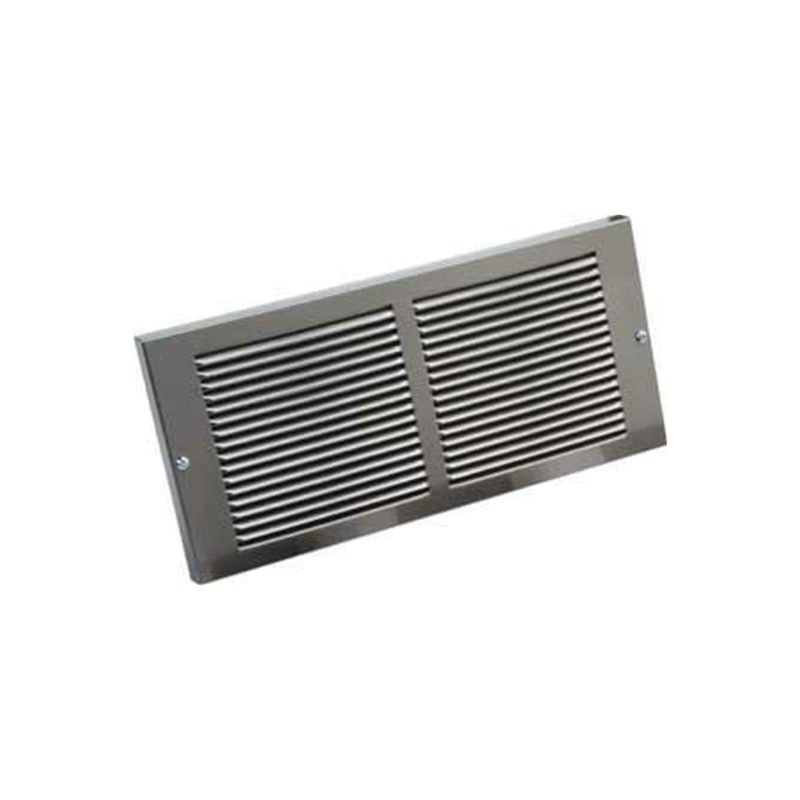 Imperial RG2042 Baseboard Return Air Grille, 14 in L, 6 in W, Rectangle, Steel, Pewter Pewter