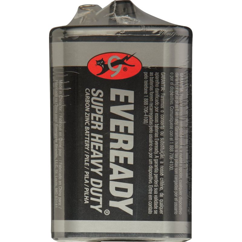 Eveready 6V Spring Terminal Zinc Lantern Battery