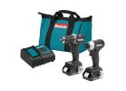 Makita LXT CX203SYB Sub-Compact Brushless Combo Kit, Battery Included, 1.5 Ah, 18 V, Lithium-Ion Black