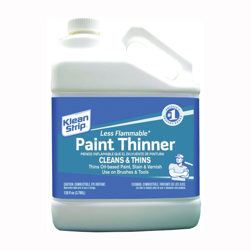 Klean Strip GKPT200SC Paint Thinner, Liquid, White, 1 gal, Can White