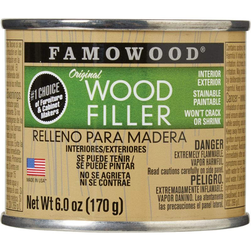 FAMOWOOD Wood Filler Cedar, 6 Oz.