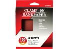 Clamp-On Sandpaper 4-1/2 In. X 5-1/2 In.