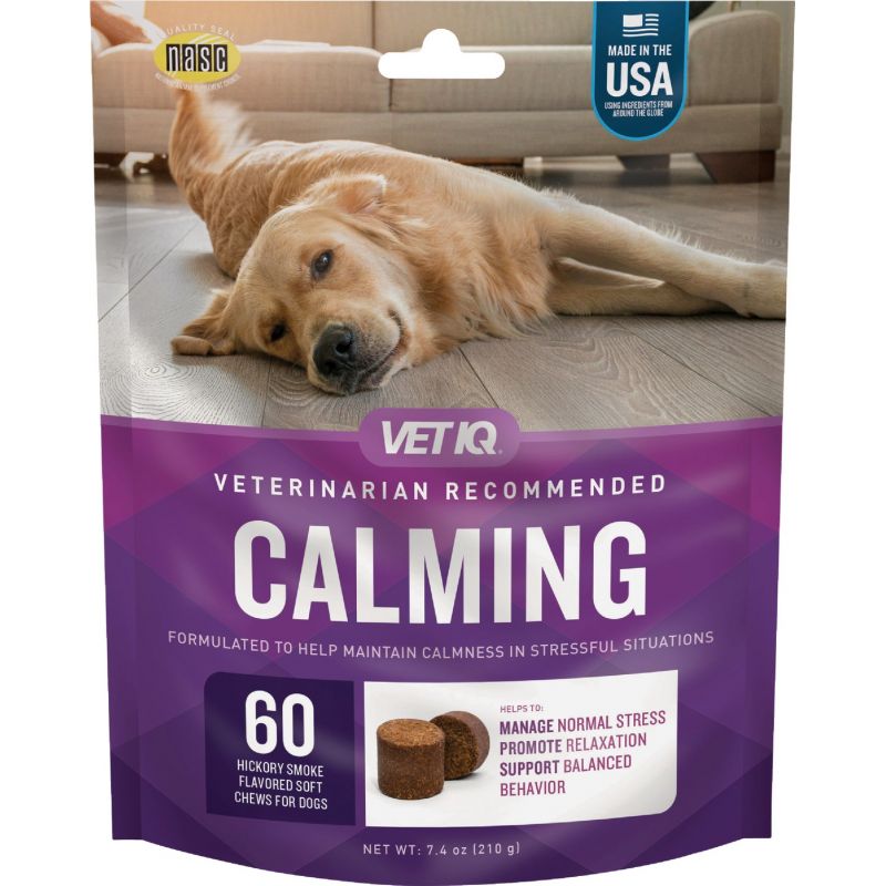 VetIQ Calming Dog Chews 60 Ct.