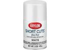 Krylon Short Cuts Enamel Spray Paint White, 3 Oz.