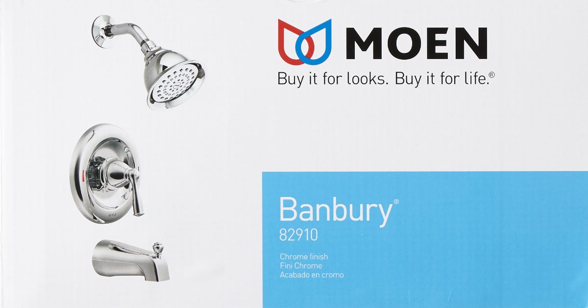 Buy Moen Banbury 1-Handle Tub and Shower Faucet