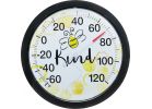 Taylor Bee Kind Indoor &amp; Outdoor Thermometer White / Yellow