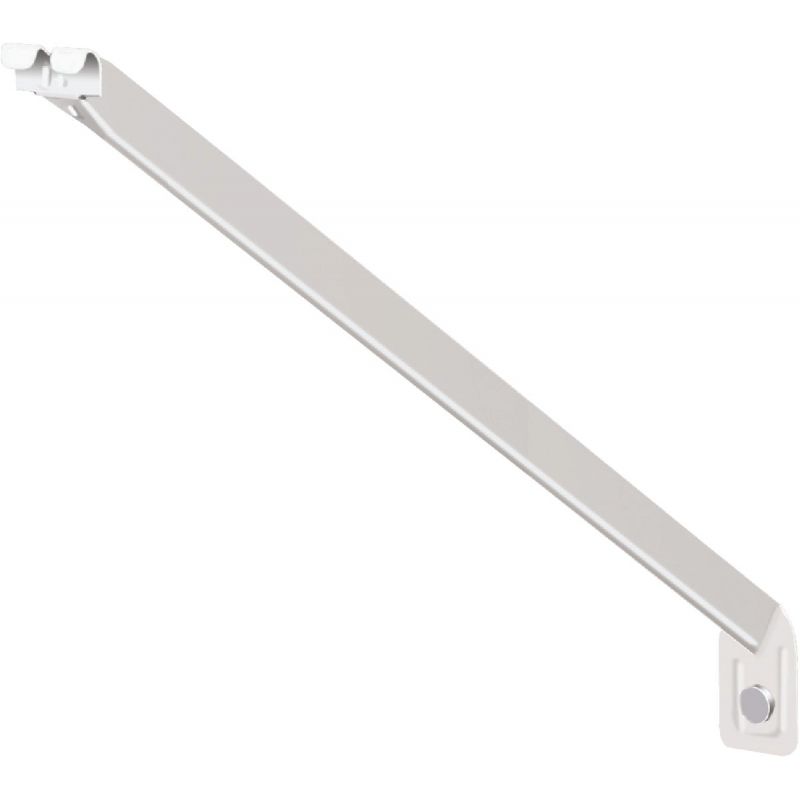 ClosetMaid White Wire Shelving Support Bracket 100-Pack 16 In., White