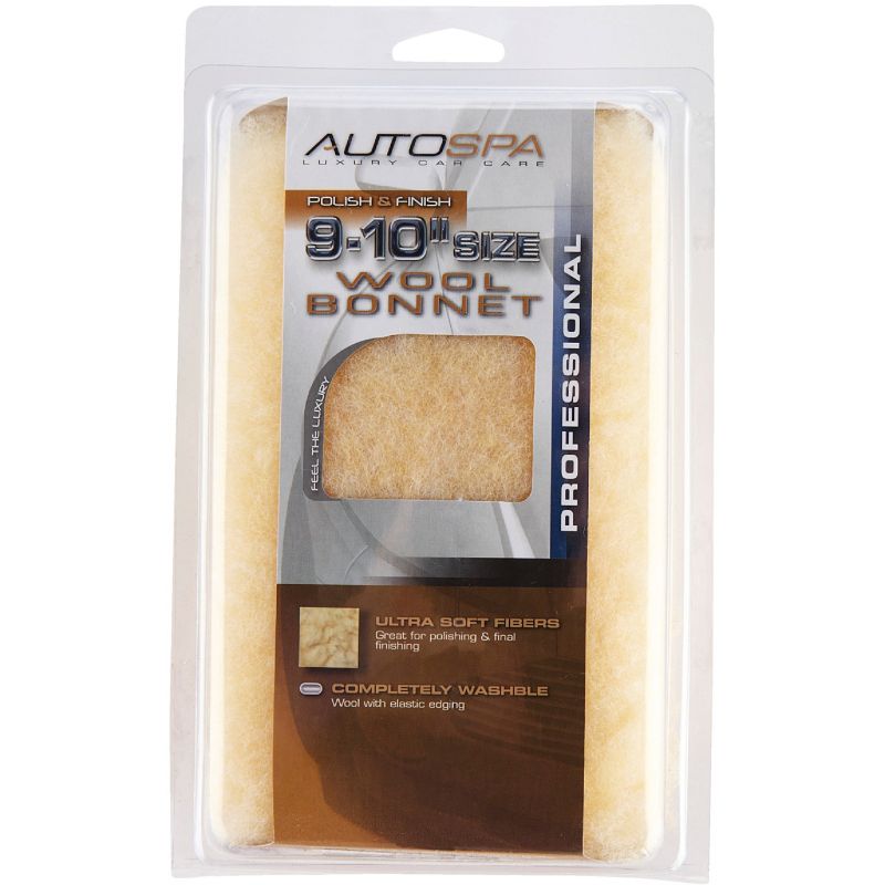 Auto Spa Wool Buffing and Polishing Bonnet 9 In. To 10 In.