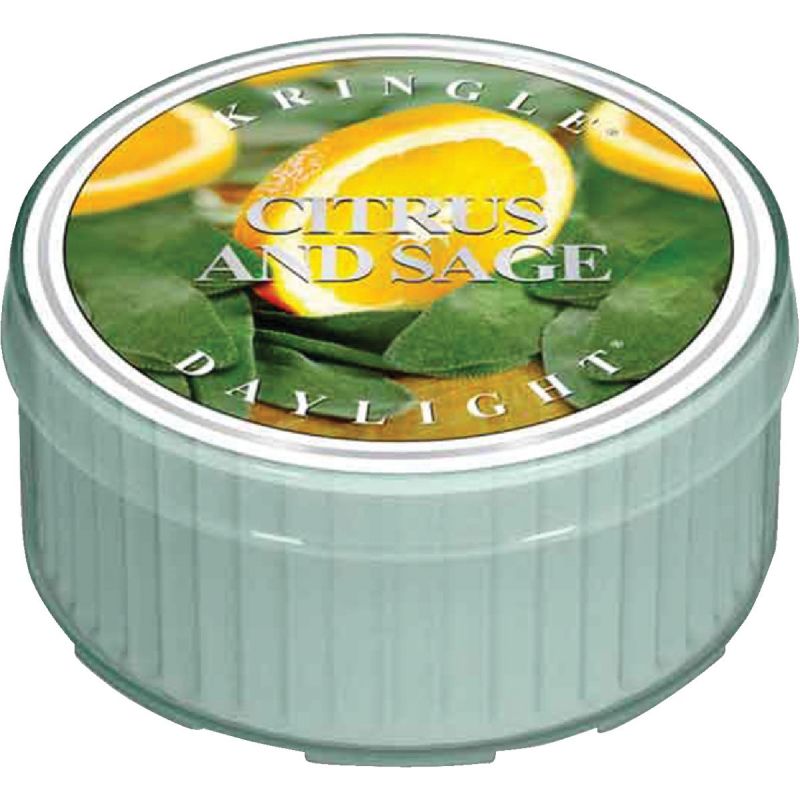 Kringle Candle Country Candle Daylight Candle Green, 1.25 Oz.