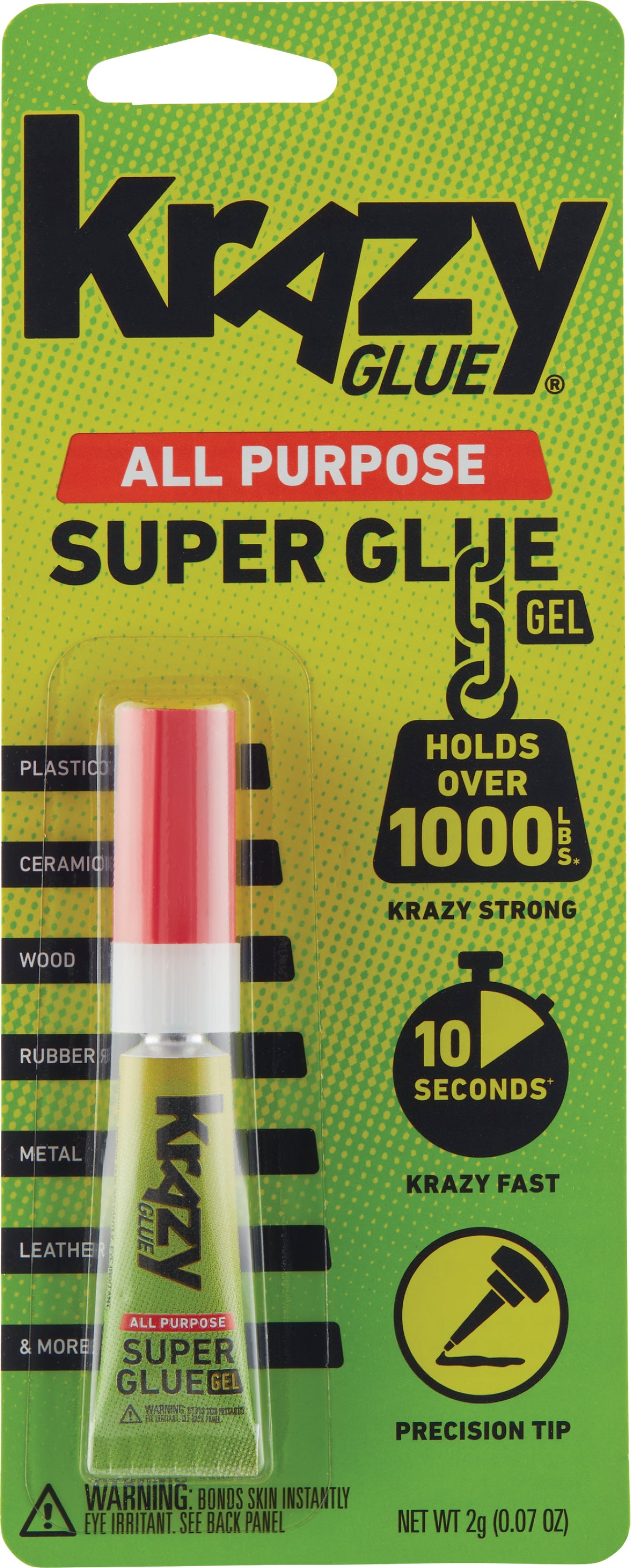 Krazy Glue 0.07 Oz. Liquid All-Purpose Super Glue