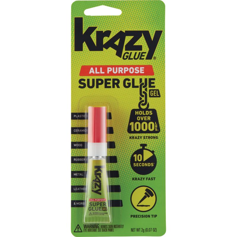 Krazy Glue All-Purpose Super Glue Gel 0.07 Oz.