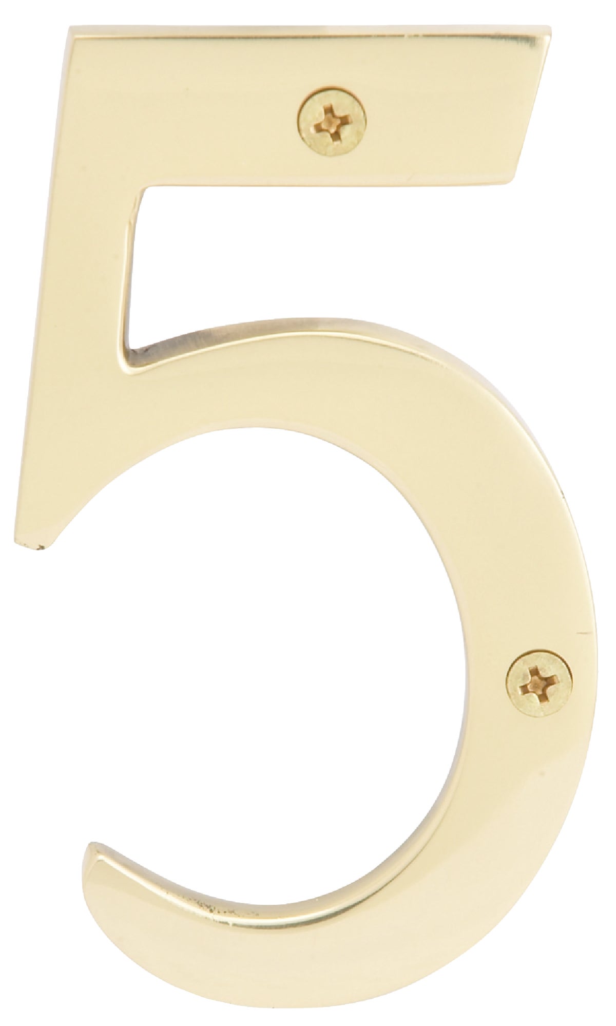 4 Solid Brass 3-D House Numbers Hyko Prod