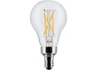 Satco A15 Candelabra Dimmable Traditional California Compliant LED Light Bulb