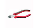 GB GS-386 Diagonal Cutting Plier, 6-1/2 in OAL, 1-3/8 in Jaw Opening, Comfort-Grip Handle, 3/4 in L Jaw