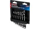 Channellock 7-Piece Stubby Ratcheting Combination Wrench Set