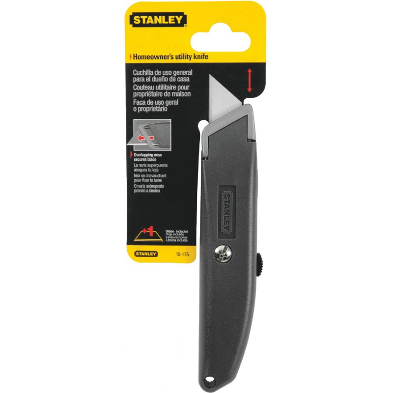 Stanley Homeowner&#039;s Retractable Utility Knife Gray