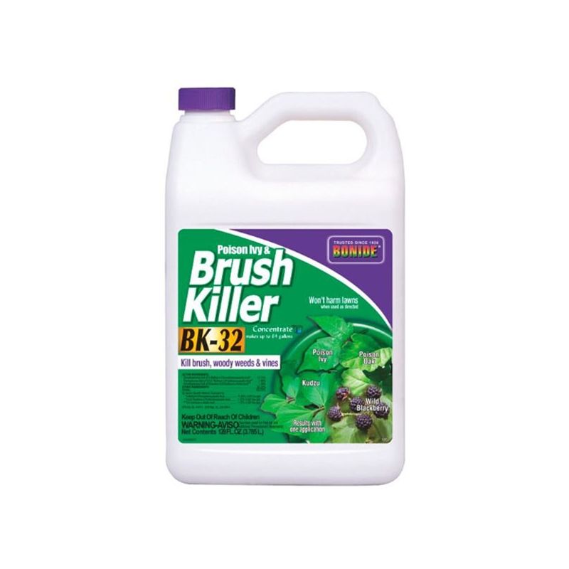 Bonide 330-P Concentrated Poison Ivy and Brush Killer, Liquid, Light Yellow, 1 gal Light Yellow