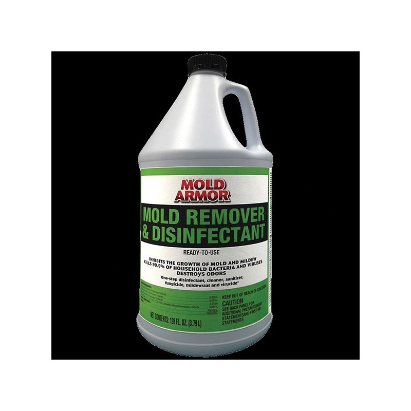 Buy Mold Armor FG550 Mold Remover and Disinfectant, 1 gal, Liquid,  Benzaldehyde Organic, Clear Clear (Pack of 4)