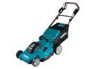 Makita LXT XML10CT1 Cordless Lawn Mower Kit, Tool Only, 5 Ah, 36 V, Lithium-Ion, 21 in W Cutting, 1-Blade