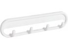 InterDesign Multipurpose Hook Rail White