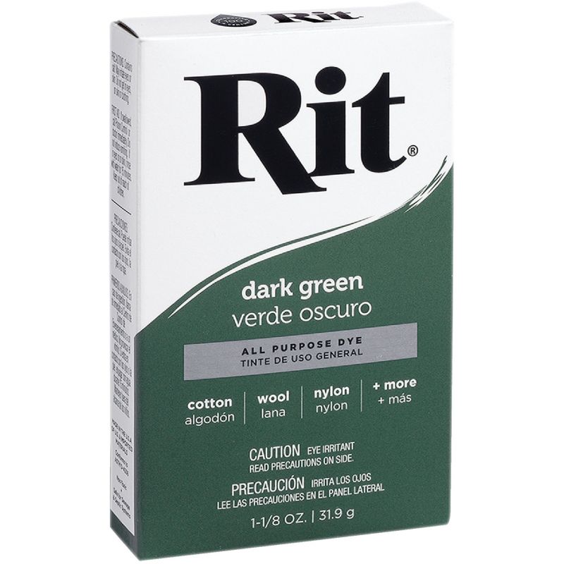 Rit Tint &amp; Powder Dye Dark Green, 1.125 Oz.