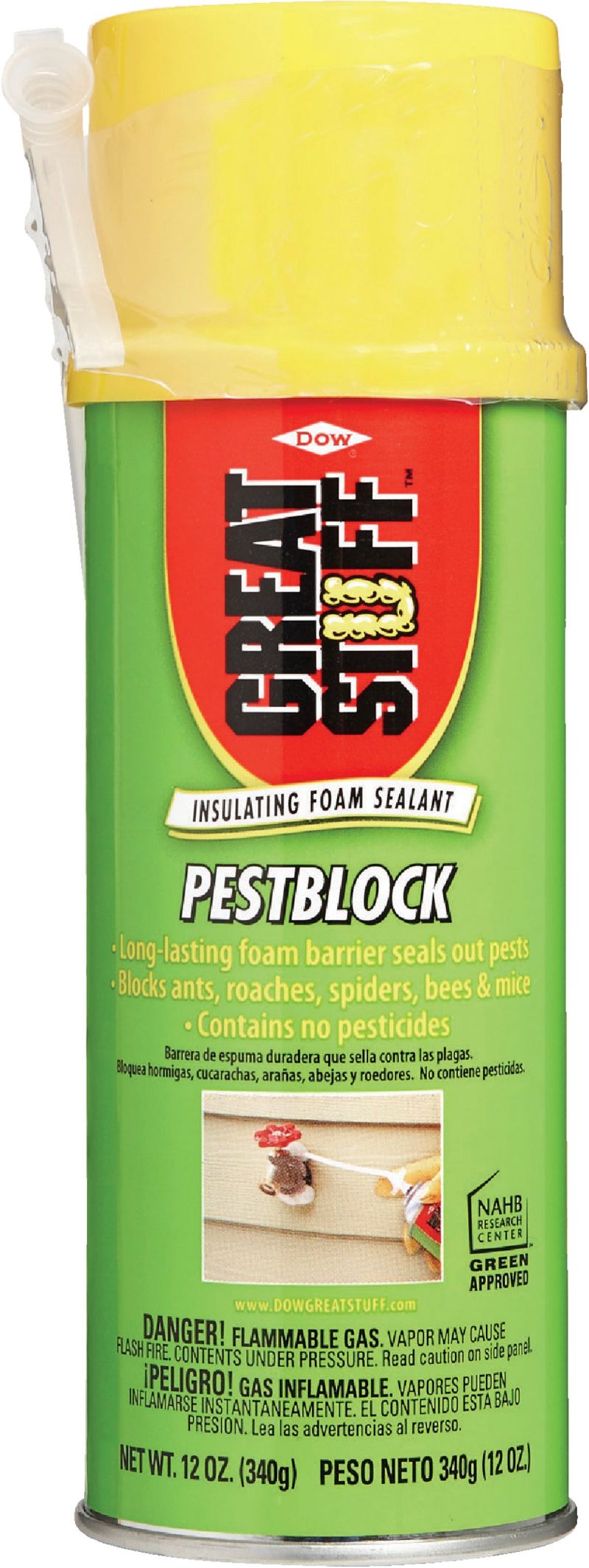 Pestblock Insulating Foam 12 oz - Grey