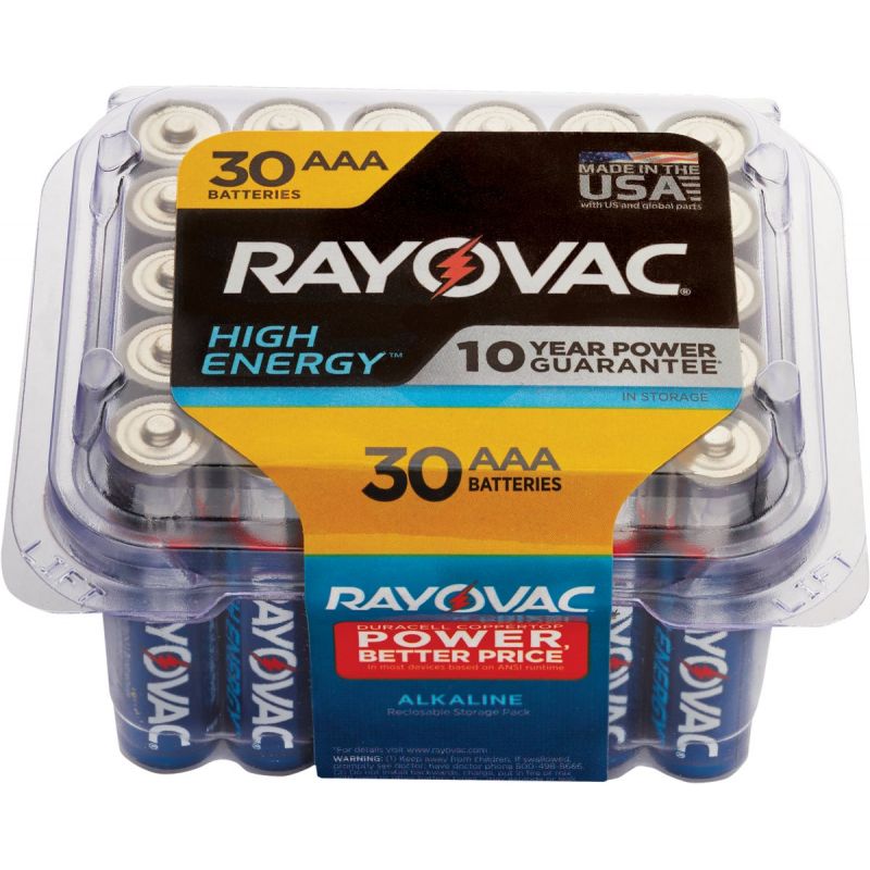 Piles AAA rechargeables Rayovac, 4 pièces