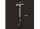 Stiletto TIBONE TIB15MC Milled/Curved Hammer, 15 oz Head, Milled, Straight Claw Head, Titanium Head, 17.34 in OAL