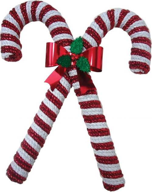 Holiday Metal Straws - Candy Cane