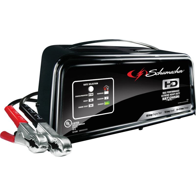 Buy Schumacher 12V Automatic Starter/Battery Charger 2A/10A/50A
