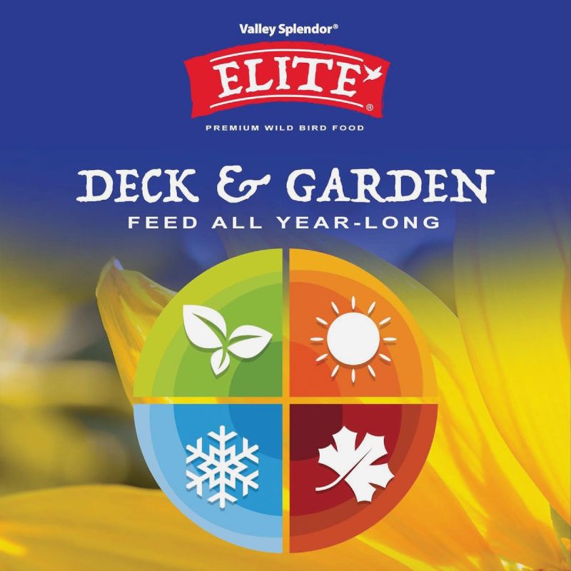 Valley Splendor Elite Deck &amp; Garden Wild Bird Seed