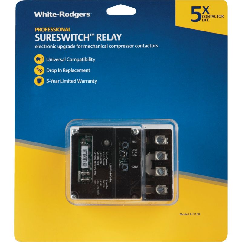 White Rodgers SureSwitch Air Conditioner Contactor Relay 40 (FLA)/200 (LRA)