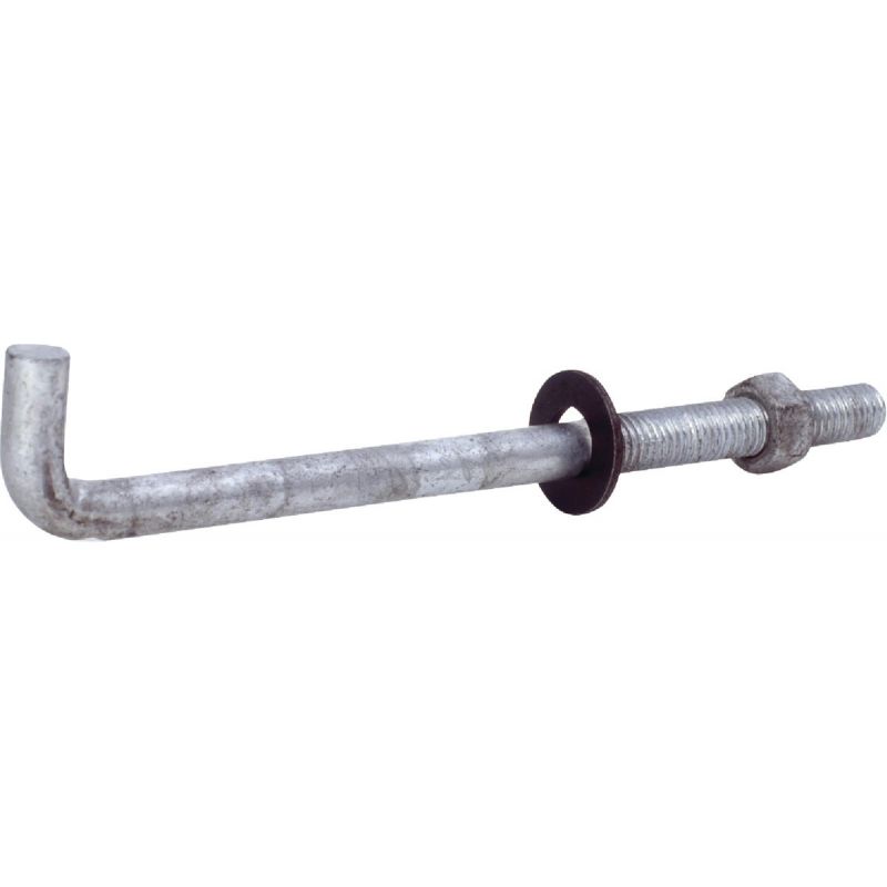 Grip-Rite Bright Anchor Bolt With Round Washer