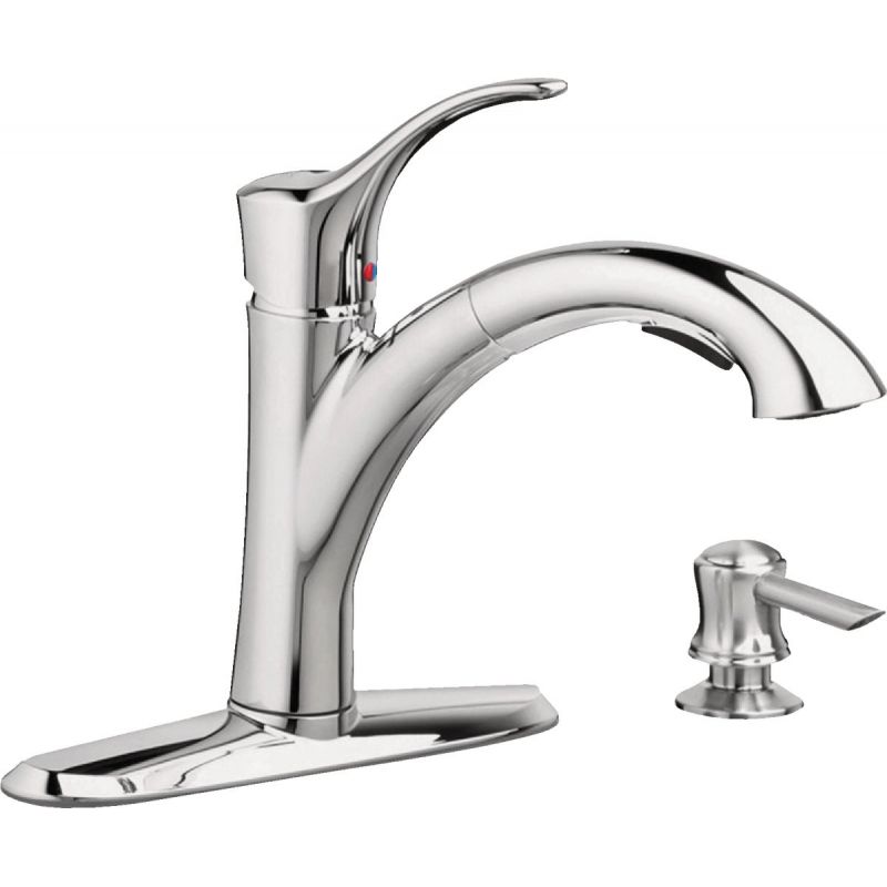 American Standard Mesa Single Handle Lever Pull-Down Kitchen Faucet Transitional