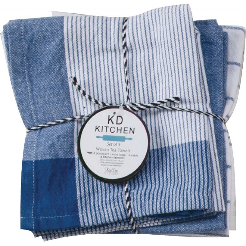 Kay Dee Designs Tea Towel Blue (Pack of 2)