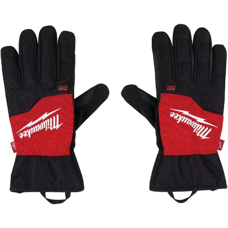 Milwaukee Winter Performance Gloves XL, Black &amp; Red