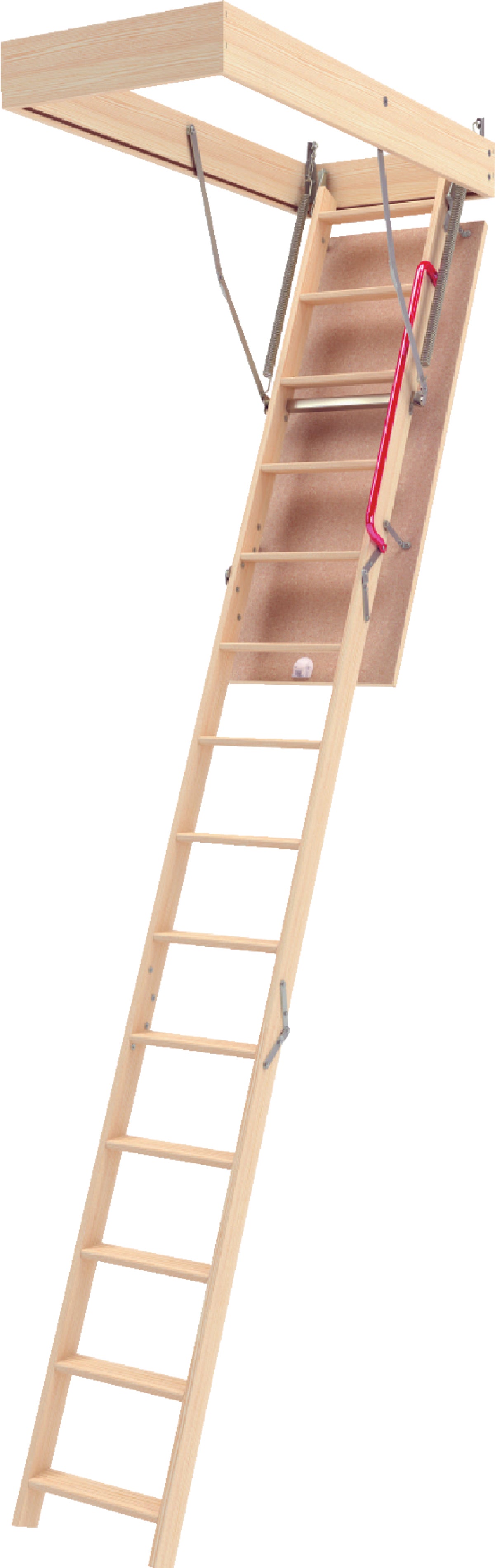 WERNER Straight Ladder: 12 ft Ladder Ht, 18 1/8 in Overall Wd, D-Rung, 21.5  lb Net Wt