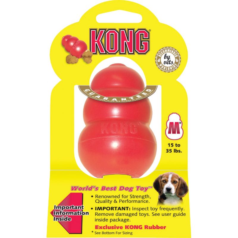 Classic Kong Rubber Dog Toy - Medium