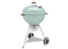 Weber 70th Anniversary Series 19524001 Kettle Charcoal Grill, 363 sq-in Primary Cooking Surface, Rock N Roll Blue Rock N Roll Blue