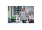 Milwaukee M12 TOUGHSHELL 204G-21-XL Heated Jacket, XL, Men&#039;s, Fits to Chest Size: 44 to 46 in, Polyester/Spandex, Gray XL, Gray