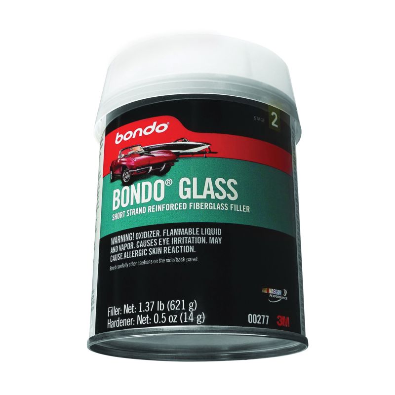 Buy Bondo 00277 Glass Reinforced Filler, 1.37 lb Can, Paste