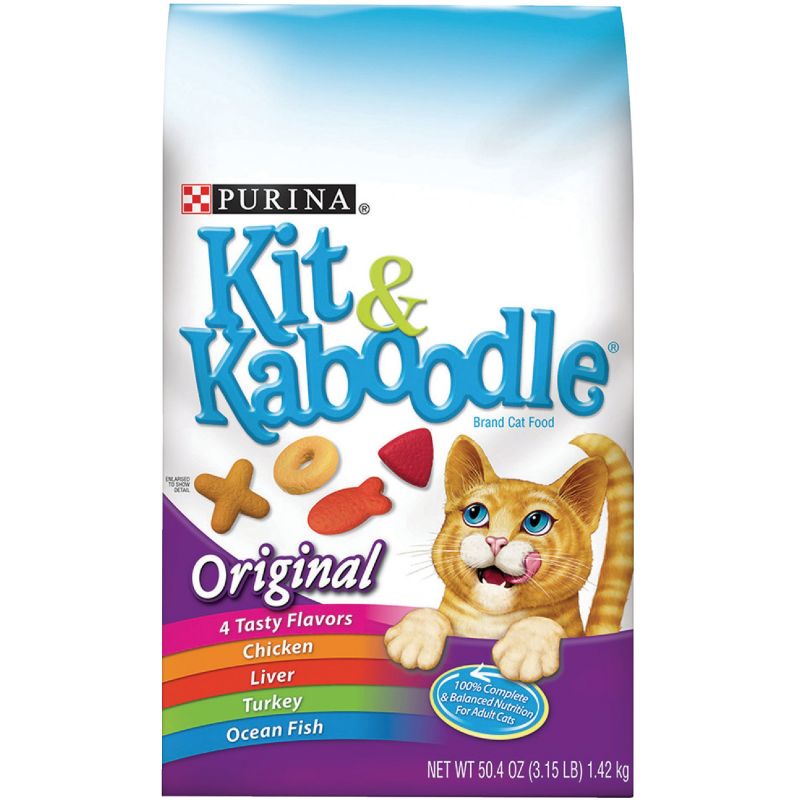 Purina Kit &amp; Kaboodle Dry Cat Food 3.15 Lb.
