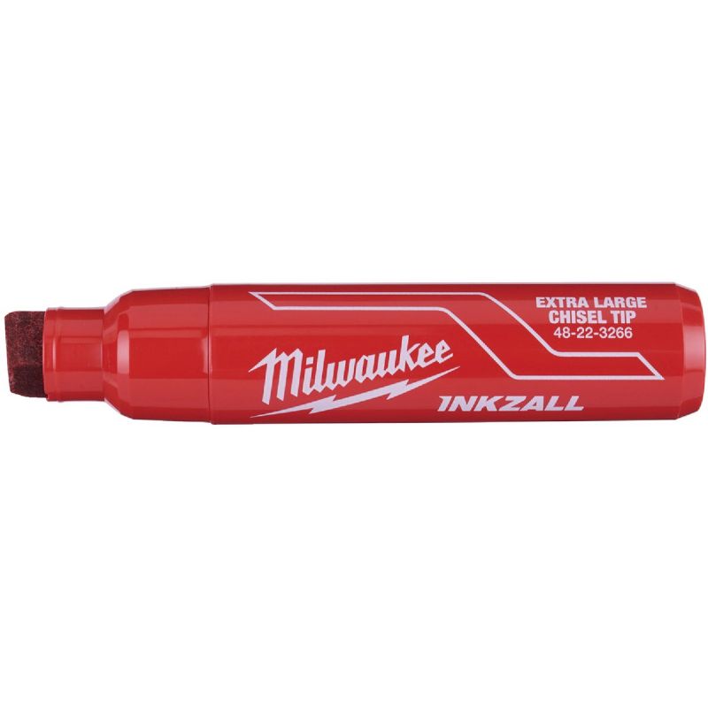 Milwaukee Extra Large Marker Red (Pack of 12)
