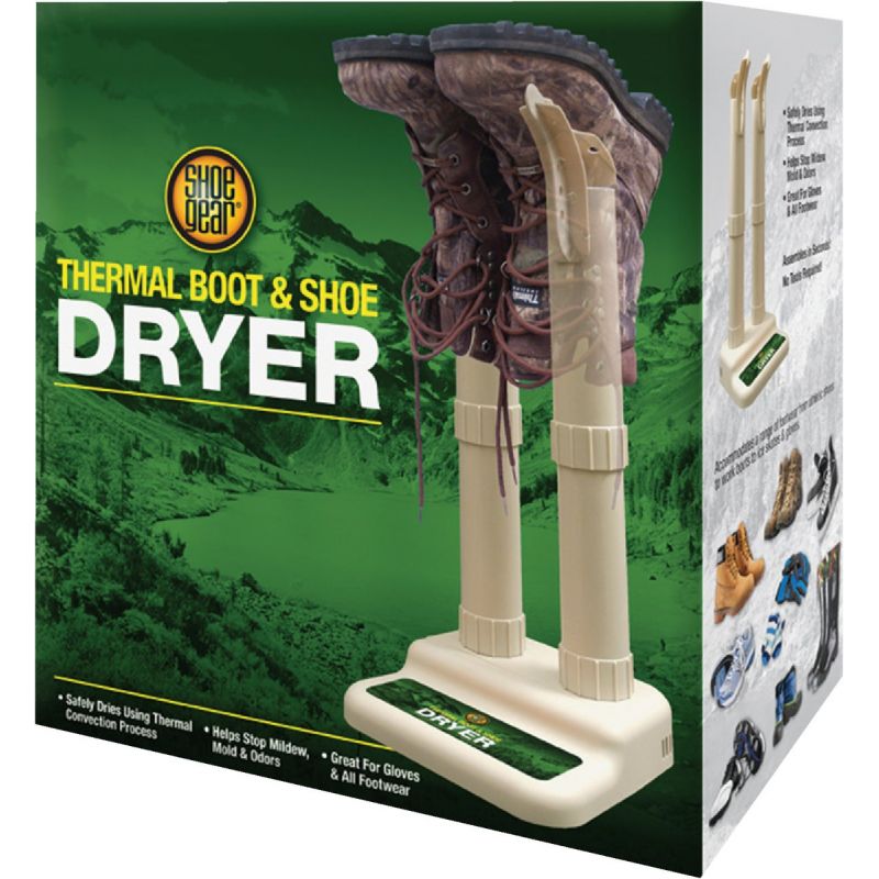 Shoe Gear High Country Thermal Shoe &amp; Boot Dryer Ivory