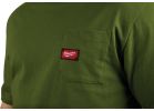 Milwaukee Heavy-Duty Pocket T-Shirt M, Olive Green