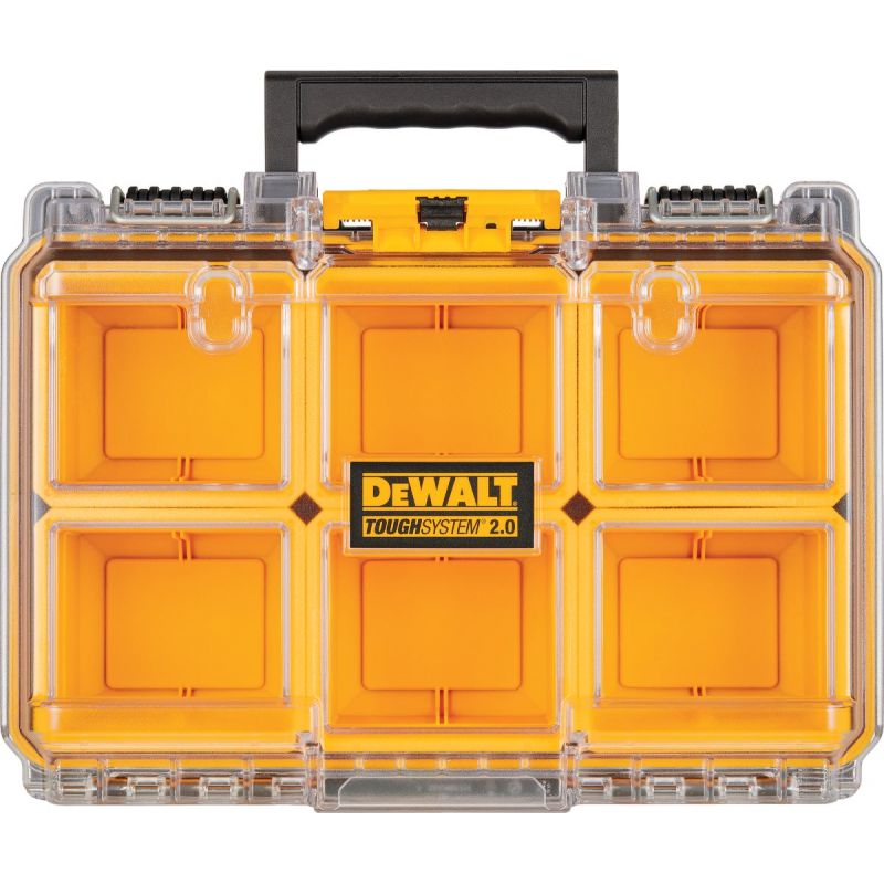 DEWALT ToughSystem Deep Compact Toolbox Organizer Black &amp; Yellow