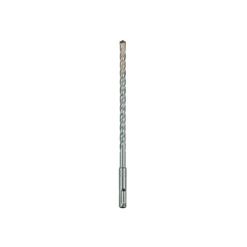 DeWALT DW5438 Hammer Drill Bit, 1/2 in Dia, 10 in OAL, Helix Flute, 4-Flute, 25/64 in Dia Shank, SDS Plus Shank Silver
