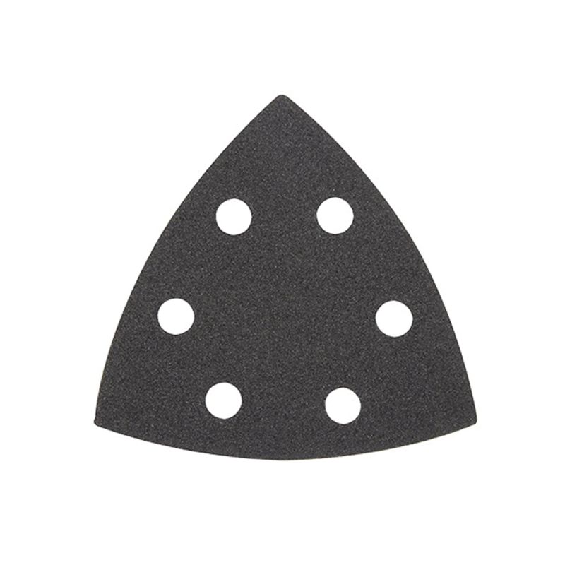 Milwaukee 49-25-2120 Triangle Sandpaper, 120 Grit, Silicon Carbide Abrasive, 3-1/2 in L Black