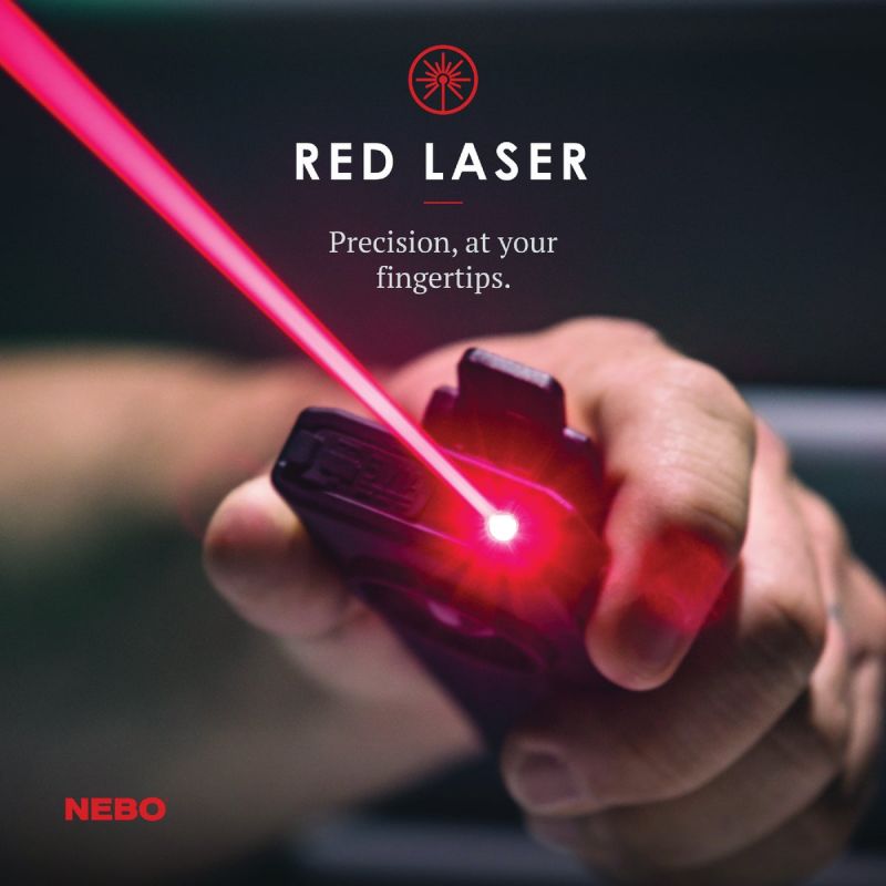 Nebo Slim+ LED Rechargeable Flashlight Black