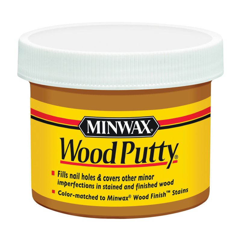 Minwax 13614000 Wood Putty, Liquid, Early American, 3.75 oz Jar Early American
